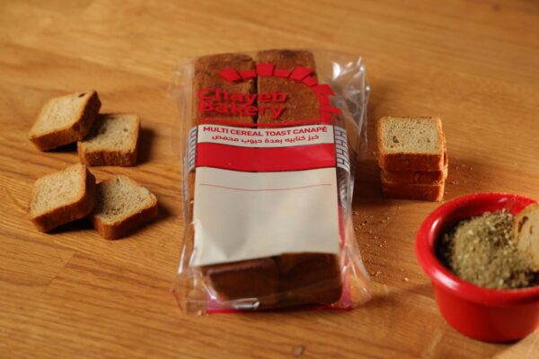 Multicereal Toast Canape