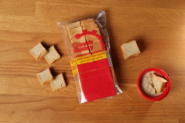 Whole Wheat Toast Canape