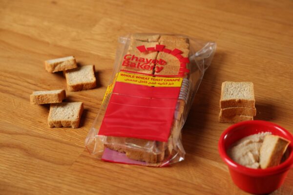 Whole Wheat Toast Canape