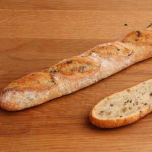 Olives Sourdough Baguette
